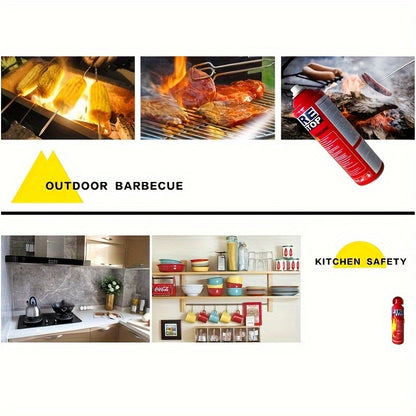 [Portable 4-in-1] 2pcs/4pcs Fire Extinguisher For Home, Car, Kitchen, Boat - Portable Formula Fire Stop Small - 4-in-1 With Mounting Bracket