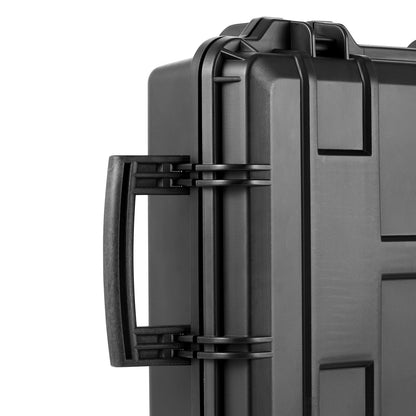 Hard Rifle Case 42 Inch with Wheels - Lockable TSA Approved Gun Case, 3-Layer Protective Foam, Crushproof Hard Shell for Two Rifles or Shotguns, Pressure Valve & Metal Hinges for Hunting & Travel