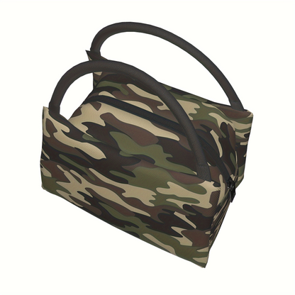 Insulated Lunch Bag Reusable Polyester Tote 11x6.5x7 In – Leakproof Thermal Cooler Bag for Work, Office, School, Camping, Picnic & Beach, Lightweight & Durable Everyday Lunch Carrier for Men & Women
