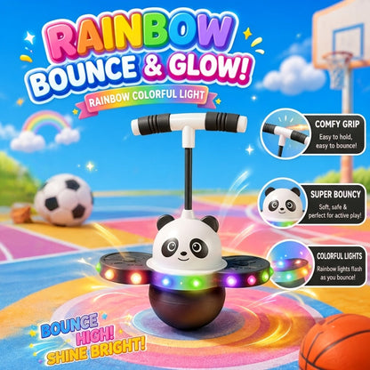 LED Light Up Bouncing Ball for Kids – Colorful Illuminated Balance Toy for Indoor & Outdoor Play | Fun Pink & Interesting Black | Best Gift for Boys and Girls