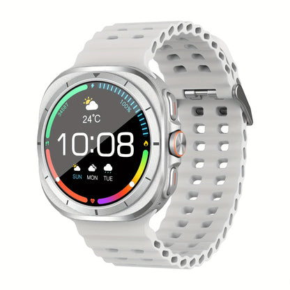 Smart Watch with Call & Message Reminder, Fitness Tracker for Men & Women, Sports Smartwatch Compatible with Android & iPhone, USB Rechargeable, Heart Rate Monitor, Multi-Sport Mode Wristband