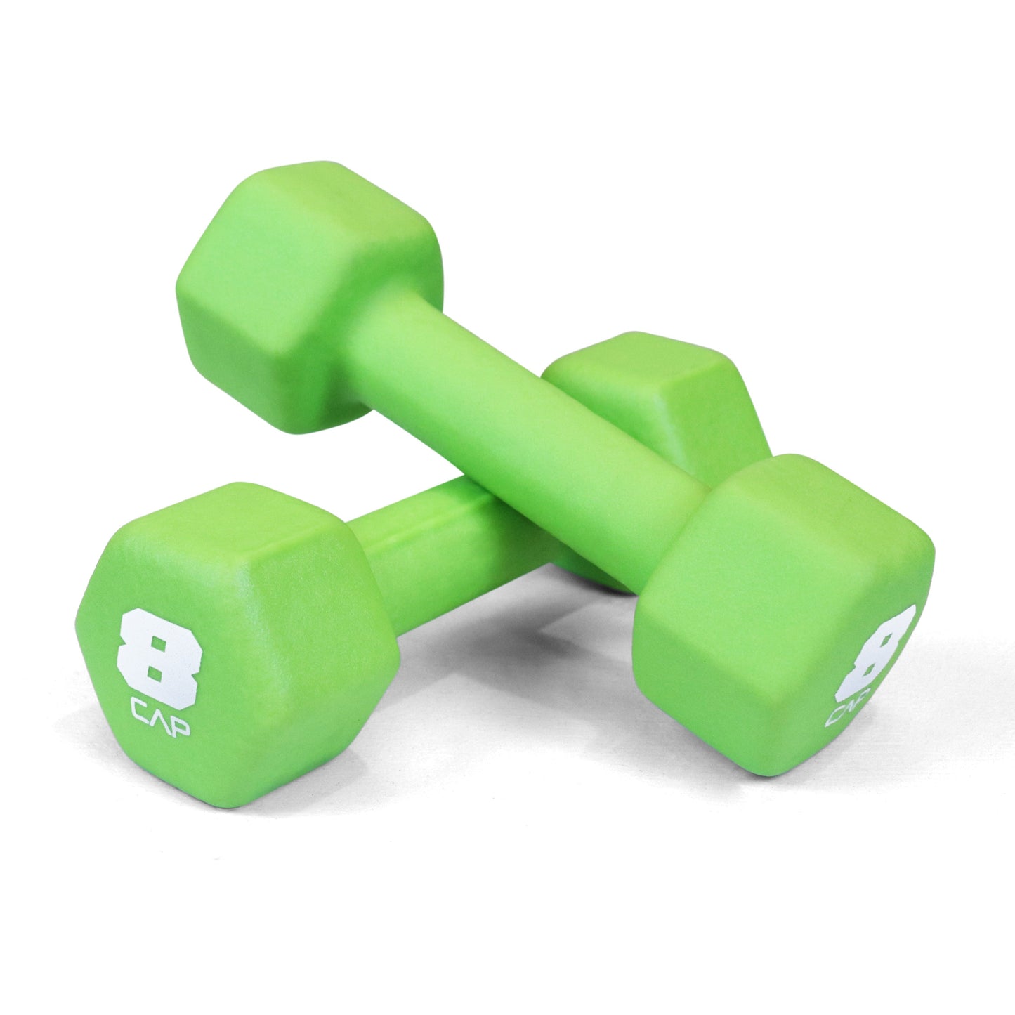 Neoprene Dumbbells Pair with Non-Slip Hex Shape – Color-Coded Hand Weights for Women & Men, Strength Training, Home Gym & Aerobics – 2LB to 15LB Available in Yellow, Green, Red, Blue & Gray