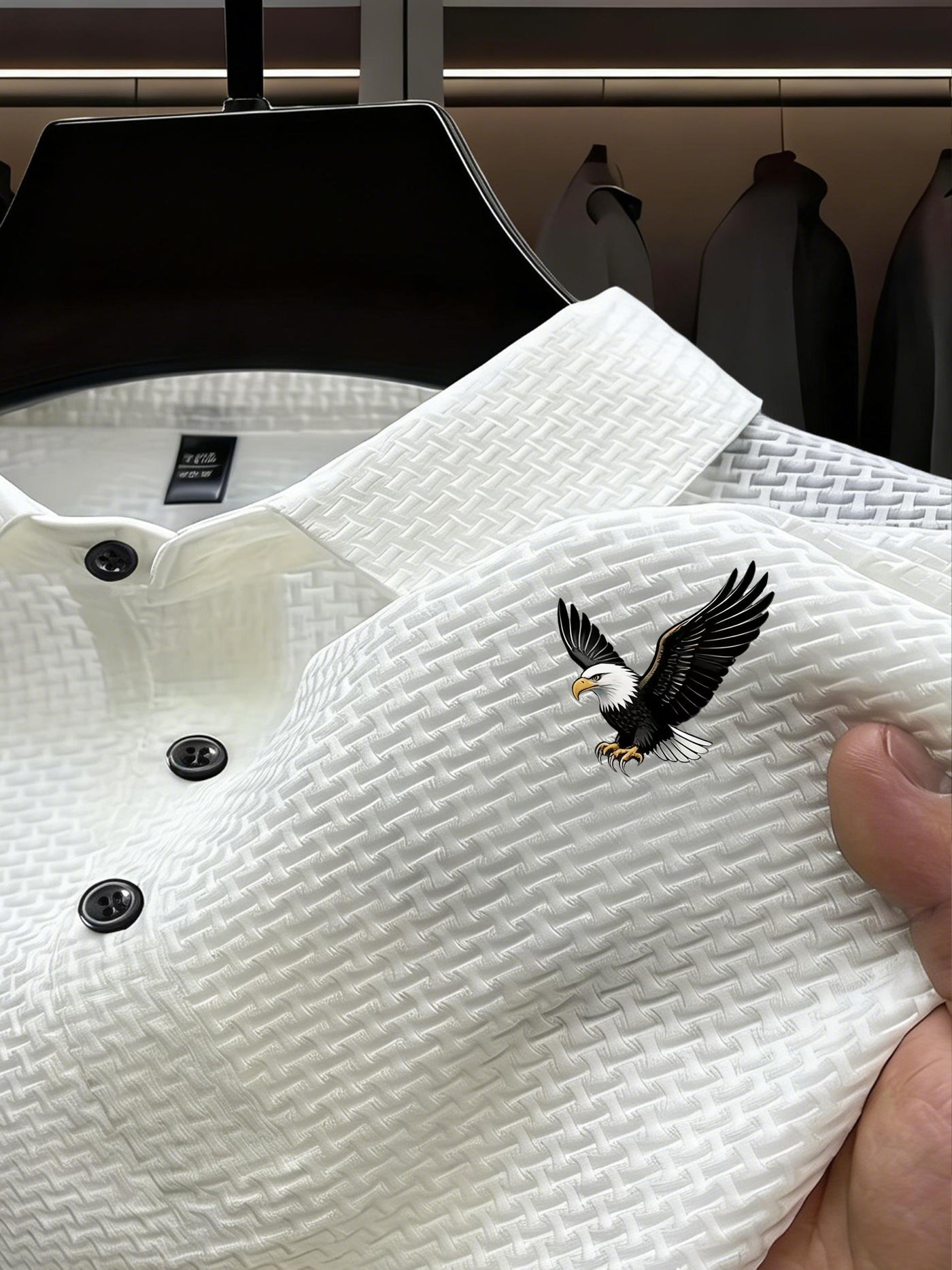 Men's Solid Color Shirt - Short Sleeve 770021