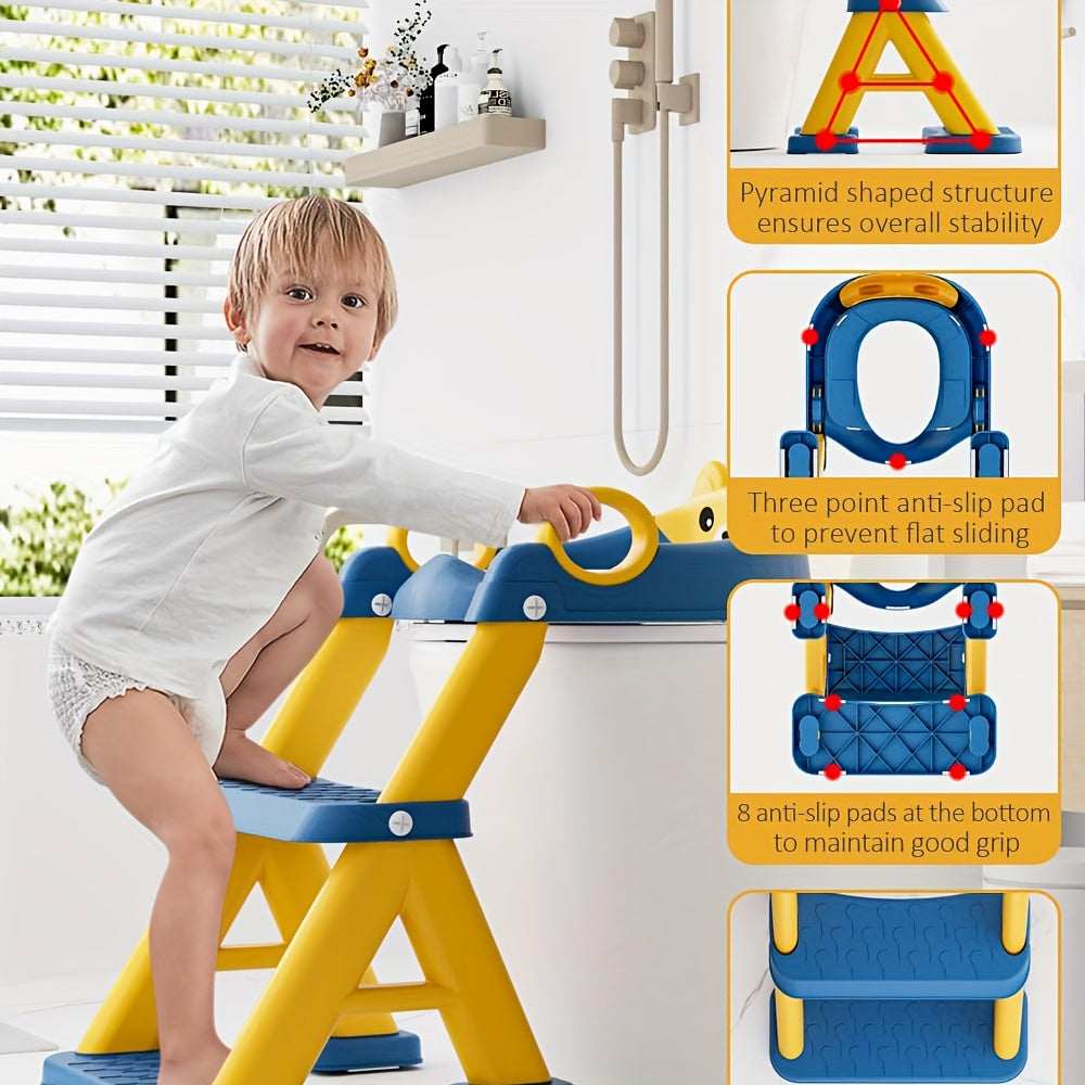 Potty Training Seat - Non-Slip Toilet Upgraded 2-In-1