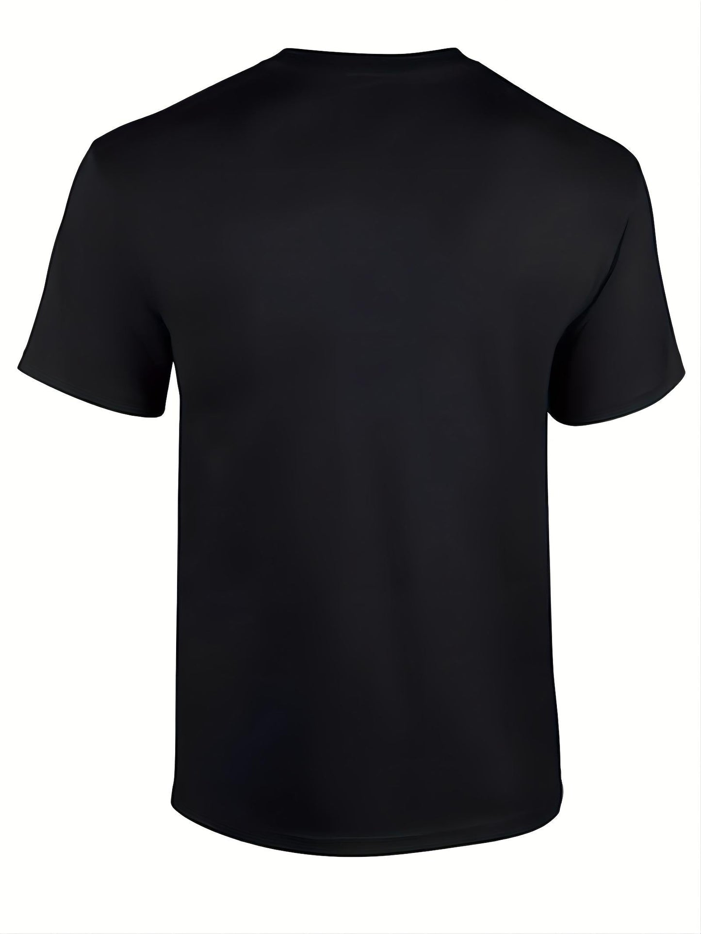 Men's Performance T-Shirt - Crew Neck Short Sleeve Everyday Style 498213