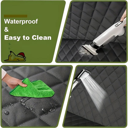 Universal Car Seat Covers - Waterproof & Stain-Resistant Front Seat Protectors for Cars, Trucks & SUVs | Easy-Clean Nylon Fabric, Dog & Spill Proof