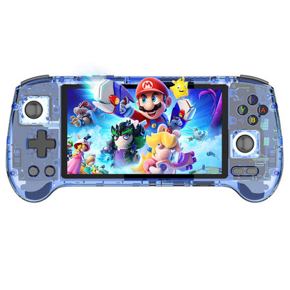 Anbernic RG556 Android 13 AMOLED Retro Handheld Game Console 5.48-Inch 1080p Hall Joystick Active Cooling HDMI 8GB RAM 30+ Emulators PS2 GameCube Premium Gaming Gift