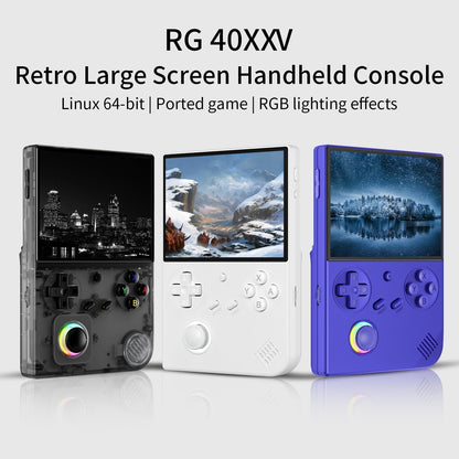 Anbernic RG40XX V Handheld Game Console Linux Vertical IPS 4.0-Inch Retro Emulator 3200mAh 30+ Systems Wi-Fi Bluetooth