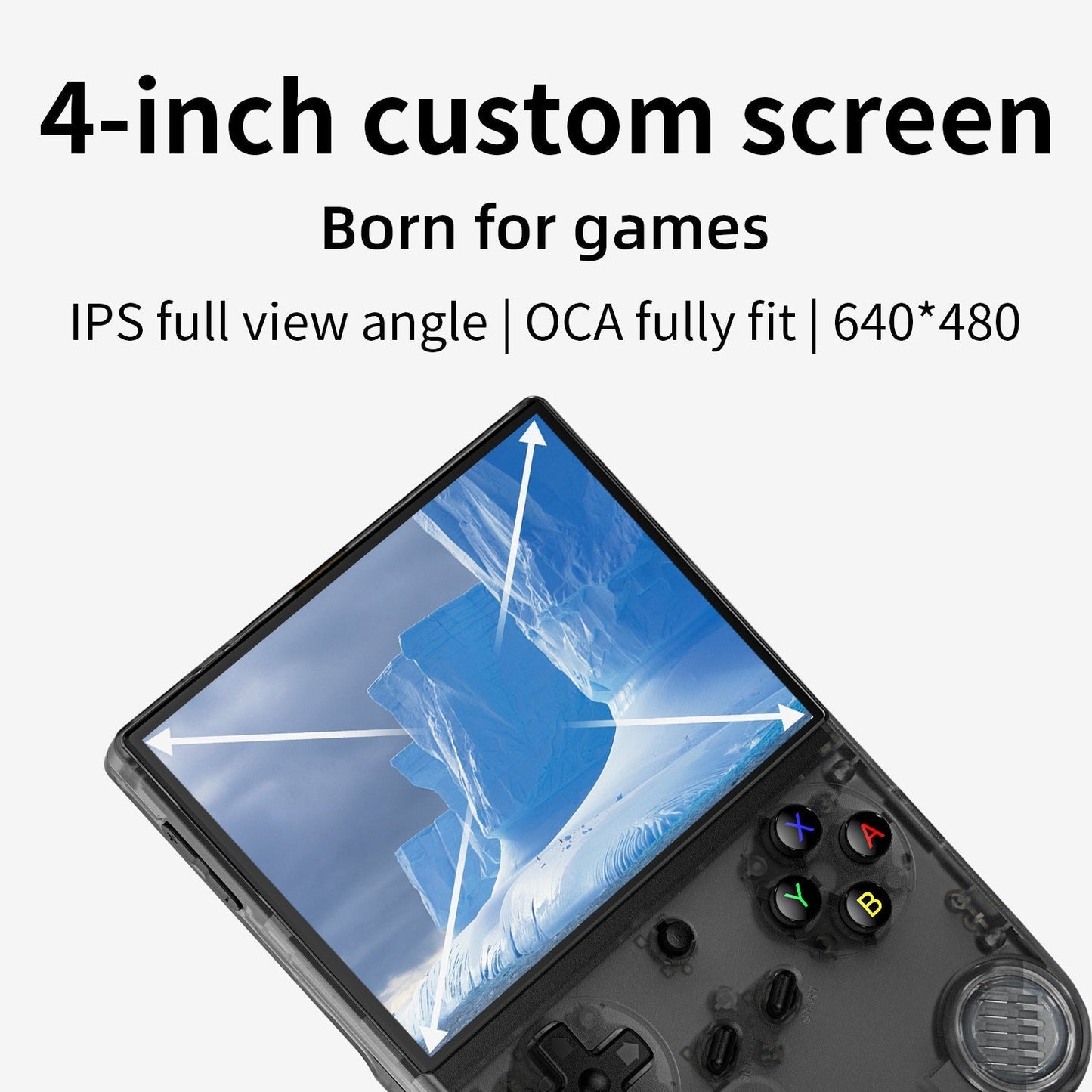 Anbernic RG40XX V Handheld Game Console Linux Vertical IPS 4.0-Inch Retro Emulator 3200mAh 30+ Systems Wi-Fi Bluetooth