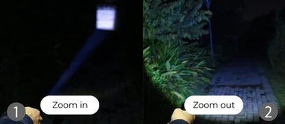 Tactical Flashlight – Military Grade LED, 5 Modes, IP65 Water Resistant
