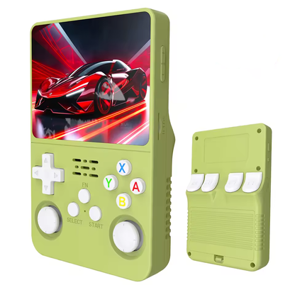 R36S Handheld Game Console – 3.5" IPS RK3326 Retro Emulator 20+ Systems 64GB 128GB Plug and Play 6hr Battery 18 Colors PS1 NES SNES GBA N64 SEGA