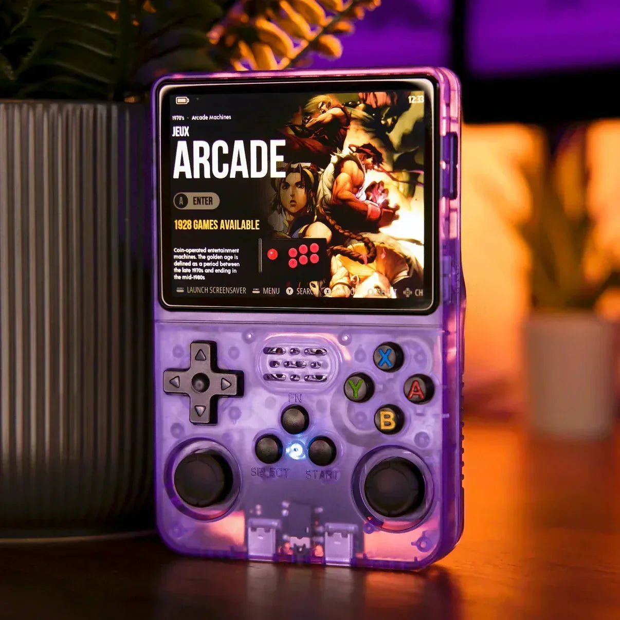 R36S Handheld Game Console – 3.5" IPS RK3326 Retro Emulator 20+ Systems 64GB 128GB Plug and Play 6hr Battery 18 Colors PS1 NES SNES GBA N64 SEGA