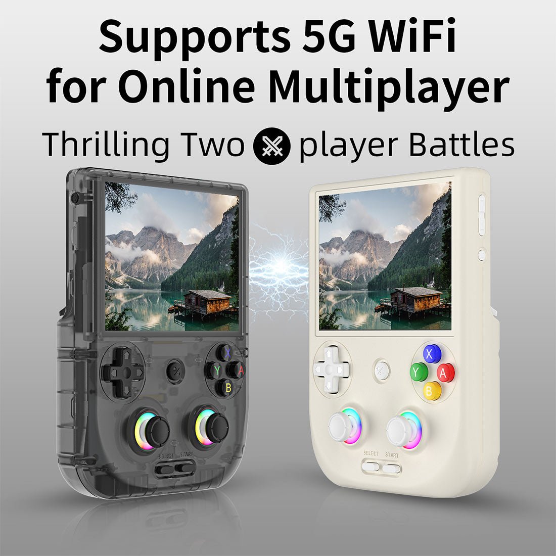Anbernic RG406V Handheld Game Console Android 13 Vertical IPS RGB 4-Inch Retro Emulator 5500mAh 8GB RAM Wi-Fi Bluetooth