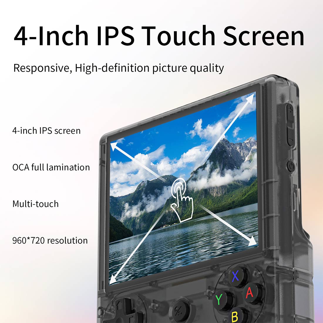 Anbernic RG406V Handheld Game Console Android 13 Vertical IPS RGB 4-Inch Retro Emulator 5500mAh 8GB RAM Wi-Fi Bluetooth