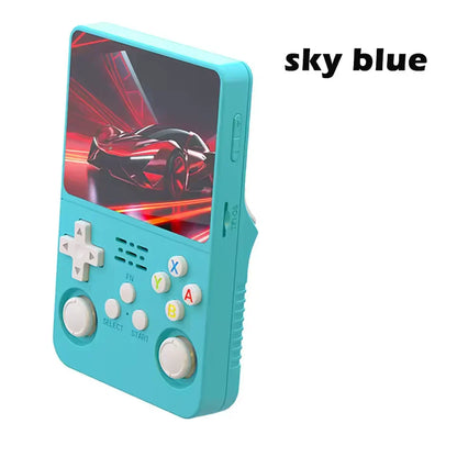 R36S Handheld Game Console – 3.5" IPS RK3326 Retro Emulator 20+ Systems 64GB 128GB Plug and Play 6hr Battery 18 Colors PS1 NES SNES GBA N64 SEGA