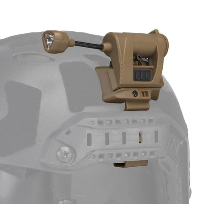 Tactical LED Helmet Light 3-Mode OpsCore ARC Mount Hands-Free
