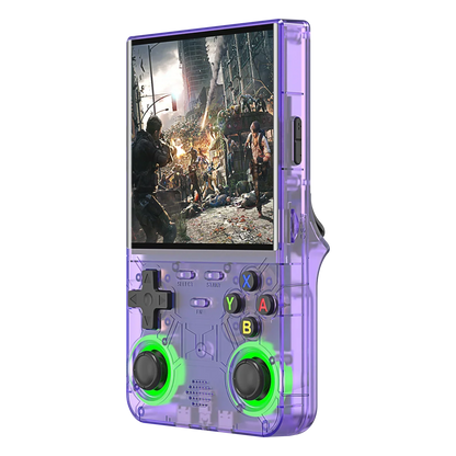 R36 ULTRA Handheld Game Console – 4.0" IPS 720x720 Tempered Glass 20000 Games Wi-Fi Linux 64GB 128GB PS1 NES GBA SNES MAME Retro Emulator 4 Colors