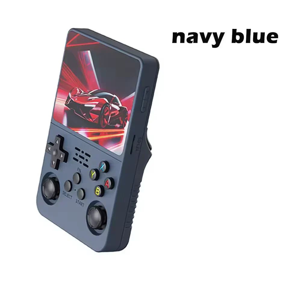 R36S Handheld Game Console – 3.5" IPS RK3326 Retro Emulator 20+ Systems 64GB 128GB Plug and Play 6hr Battery 18 Colors PS1 NES SNES GBA N64 SEGA