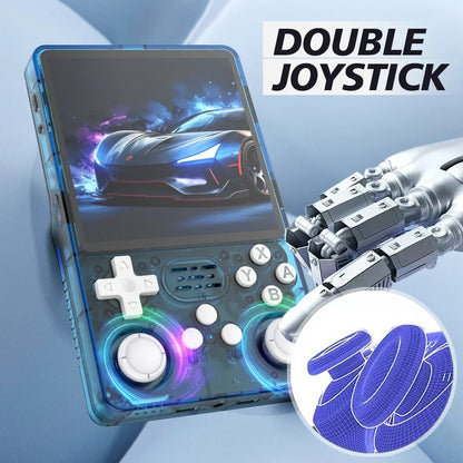 R36S Plus Handheld Game Console – 15000 Preloaded Games 4" IPS Linux Batocera Wi-Fi TV Output 64GB 128GB PS1 N64 SNES GBA SEGA Retro Emulator 10 Colors
