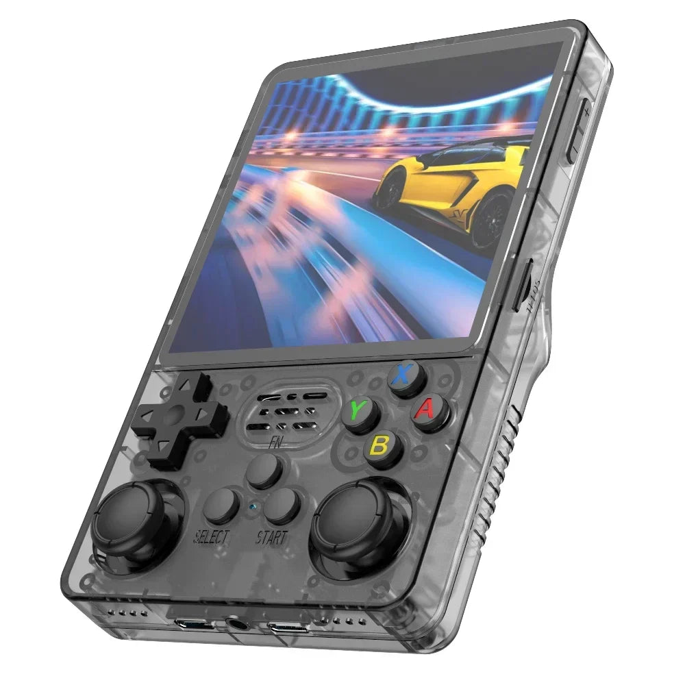 R36S Plus Handheld Game Console – 15000 Preloaded Games 4" IPS Linux Batocera Wi-Fi TV Output 64GB 128GB PS1 N64 SNES GBA SEGA Retro Emulator 10 Colors