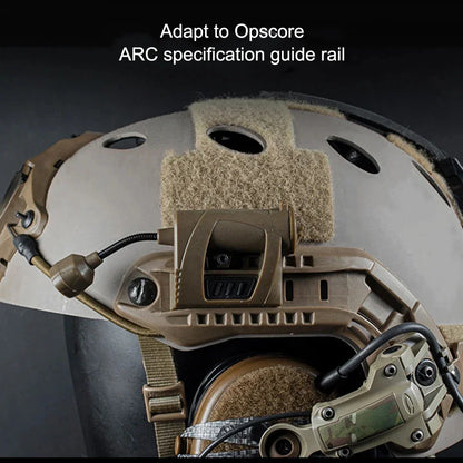 Tactical LED Helmet Light 3-Mode OpsCore ARC Mount Hands-Free