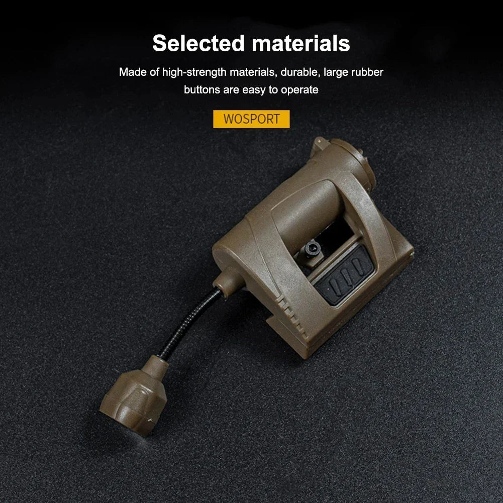 Tactical LED Helmet Light 3-Mode OpsCore ARC Mount Hands-Free