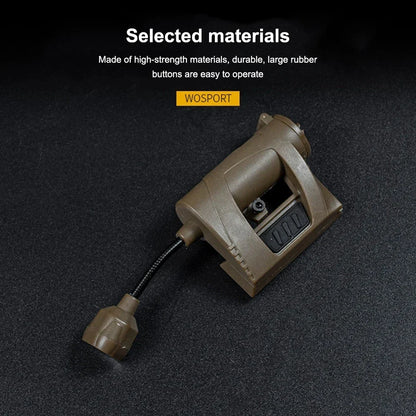 Tactical LED Helmet Light 3-Mode OpsCore ARC Mount Hands-Free