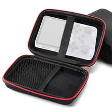 R36S R35S EVA Hard Carrying Case Storage Bag with Mesh Pocket Scratch-Resistant Impact-Proof Dustproof Portable Retro Handheld Console Protection Travel Accessory Gift