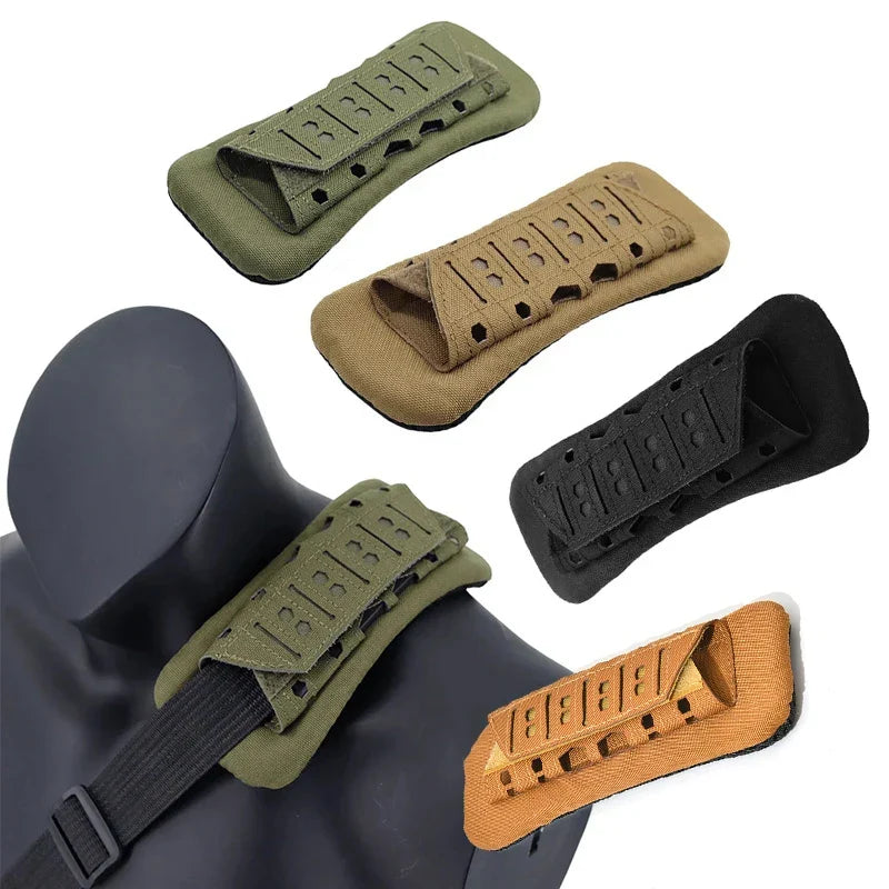 MOLLE Tactical Shoulder Strap Pads for Backpacks & Vests (2-Pack)