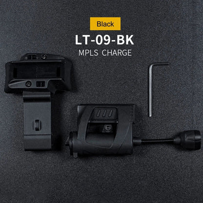 Tactical LED Helmet Light 3-Mode OpsCore ARC Mount Hands-Free