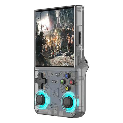 R36 ULTRA Handheld Game Console – 4.0" IPS 720x720 Tempered Glass 20000 Games Wi-Fi Linux 64GB 128GB PS1 NES GBA SNES MAME Retro Emulator 4 Colors