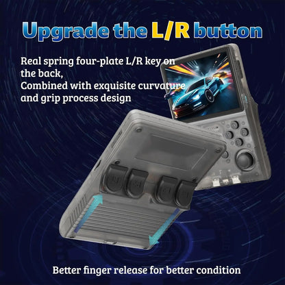 R40S Pro Preloaded Games Handheld Game Console – 30000 Games 3.5" IPS Retro Emulator Wi-Fi Multiplayer 256GB PS1 NES SNES GBA SEGA Plug and Play