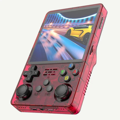 R36S Plus Handheld Game Console – 15000 Preloaded Games 4" IPS Linux Batocera Wi-Fi TV Output 64GB 128GB PS1 N64 SNES GBA SEGA Retro Emulator 10 Colors