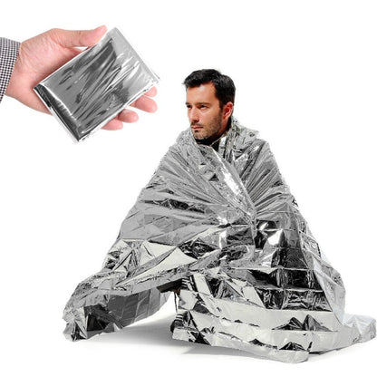 Emergency Mylar Thermal Blanket – Survival Space Blanket