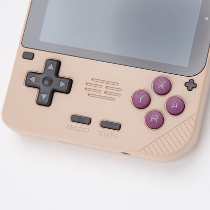 Powkiddy V10 Handheld Game Console – 3.5" IPS Compact Square Design 8-Hour Battery 150g Ultra-Lightweight Linux N64 PS1 GBA NDS Retro Gaming System