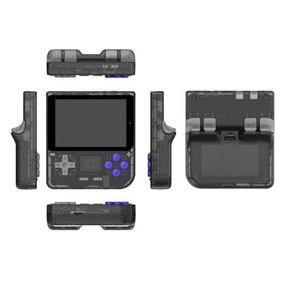 Powkiddy V10 Handheld Game Console – 3.5" IPS Compact Square Design 8-Hour Battery 150g Ultra-Lightweight Linux N64 PS1 GBA NDS Retro Gaming System