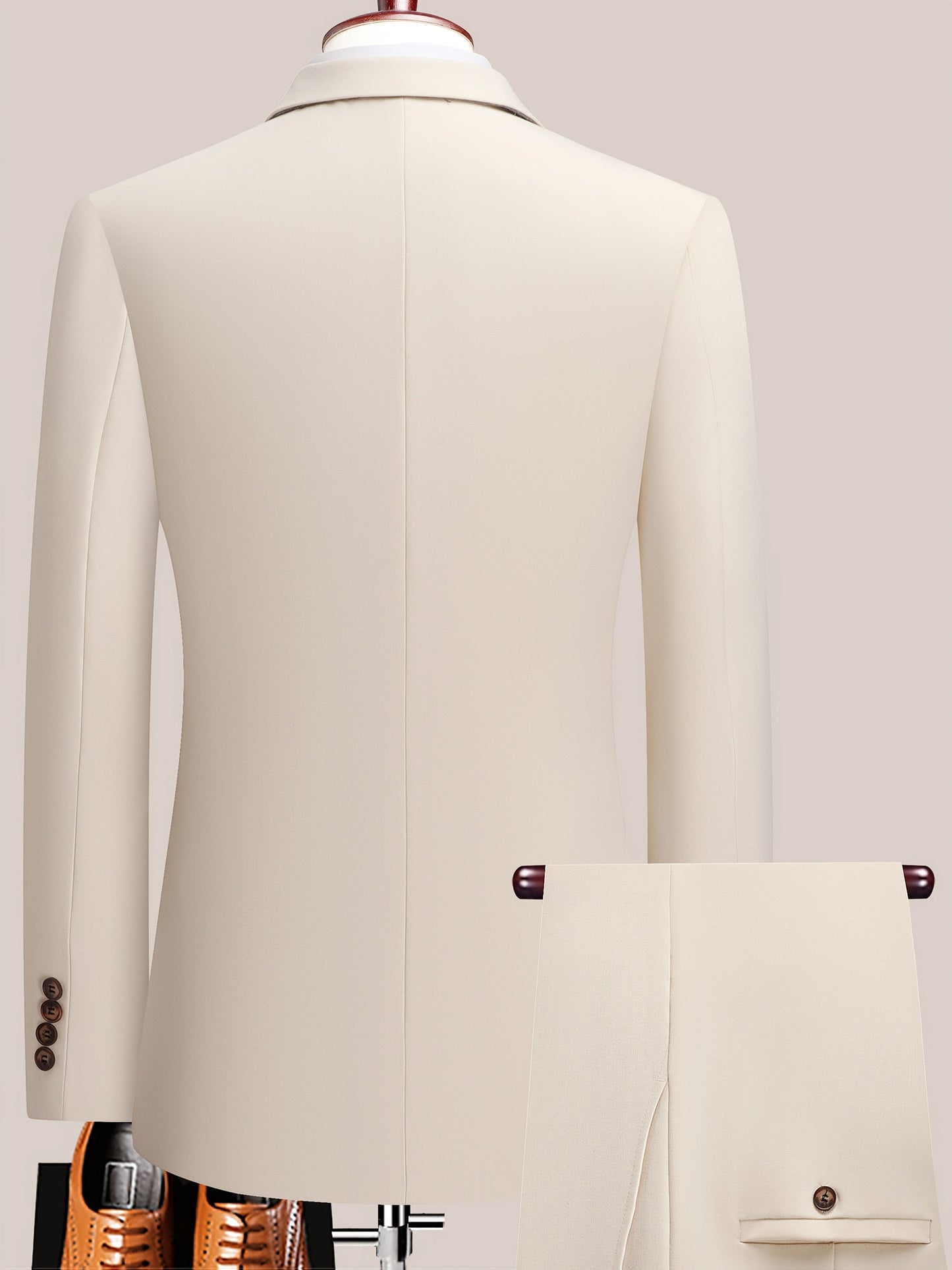 Men's Suit Set - Tailored Formal Style 031845