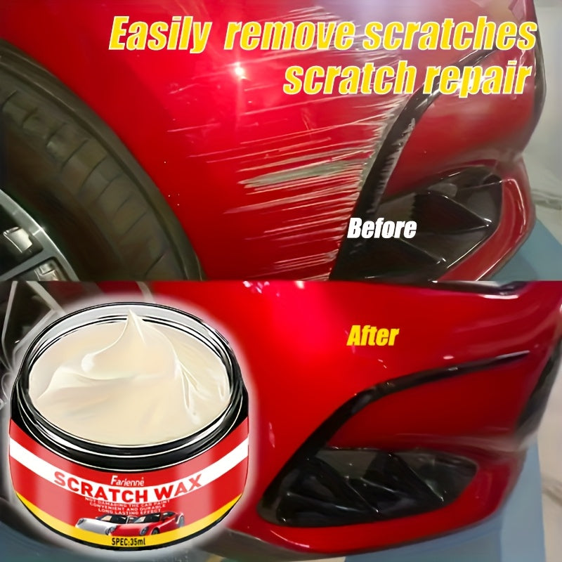 Nano Car Scratch Repair Paste - Paint Swirl Remover & Scratch Polishing Wax, Auto Detailing Tool For All Car Colors, Must-Have Car Paint Protector
