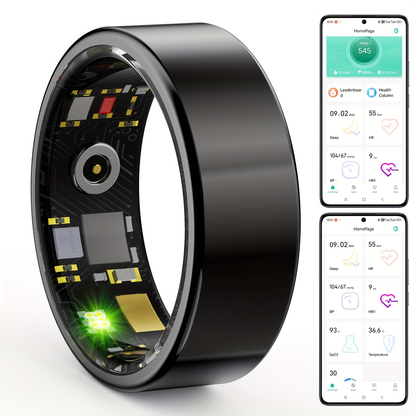 Smart Ring Fitness Tracker – IP68 Waterproof Health Monitor