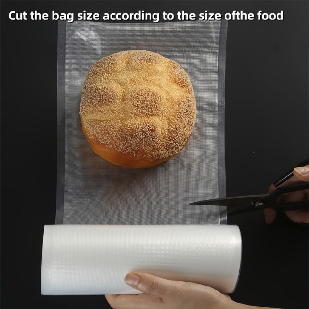 Vacuum Seal Bags Roll 5-Pack Multi-Size – BPA-Free PE+PA Vacuum Storage Roll Bags 3 Meters, 5 Widths for Food Storage, Meal Prep, Sous Vide & Freshness Preservation, Compatible with Vacuum Sealers