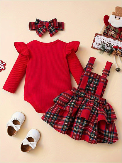 Baby Girls Outfit Set - Long Sleeve Style 47493