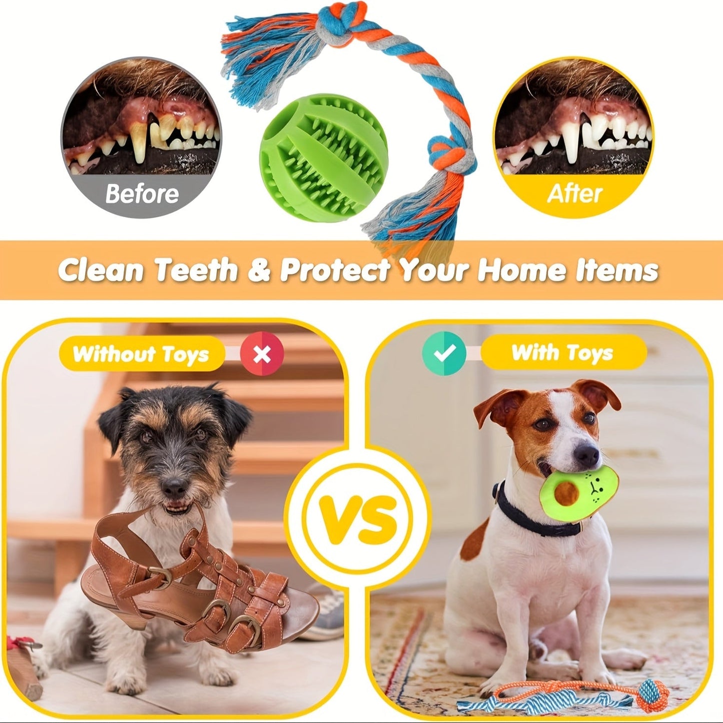 Puppy Toys 25 Pack Chew Toy Set for Small Dogs – Rope Toys, Squeaky Plush, Rubber Chew, Treat Ball & Poop Bag Rolls Included, Teething & Interactive Dog Toy Bundle Gift Set