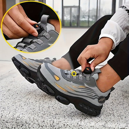 Men's Work & Safety Shoes - Steel Toe Protection & Non-Slip Sole