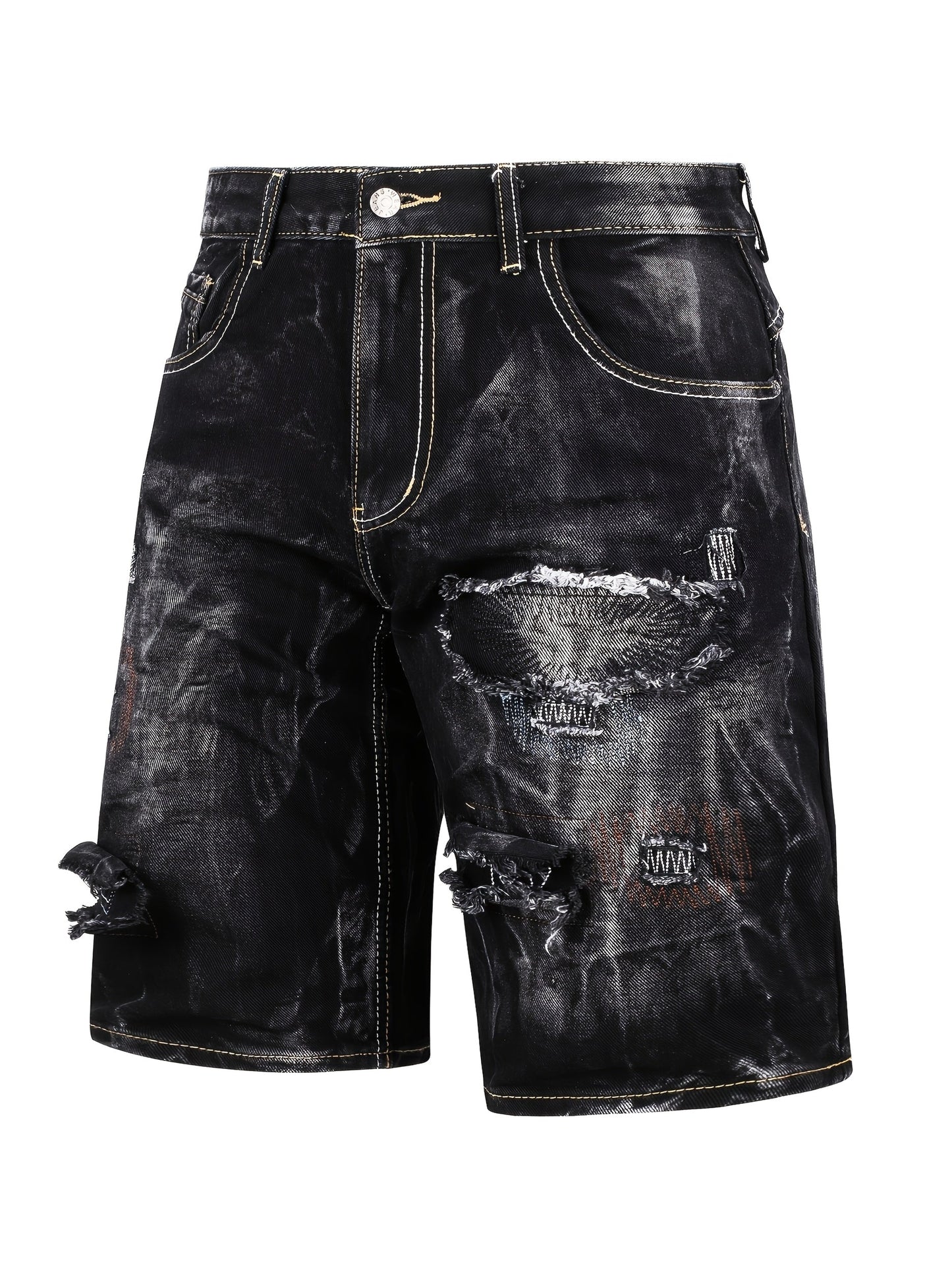 Men's Denim Shorts - Relaxed Fit