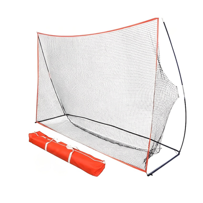 Golf Practice Net with Target & Swing Guide - 7x10 FT & 7x7 FT Driving Range Training Net, Easy Assembly, Indoor Outdoor Use, Professional Golf Training Aid for Backyard Home