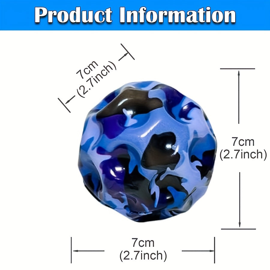 High Bounce Balls 12-Pack – Super Bouncy Faux Leather Mixed Color Bouncy Balls, Extreme High Bouncing Ball Set for Kids, Improves Hand-Eye Coordination, Easy to Grip, Fun Outdoor & Indoor Play Toy
