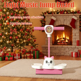 Upgraded and more stable Pink and White Princess Thickened and non-slip