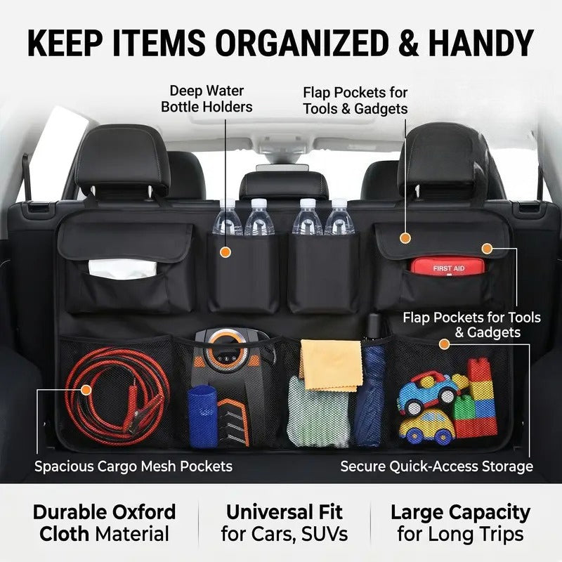 Car Trunk Storage Bag | Universally Applicable, Large Capacity for Various Items