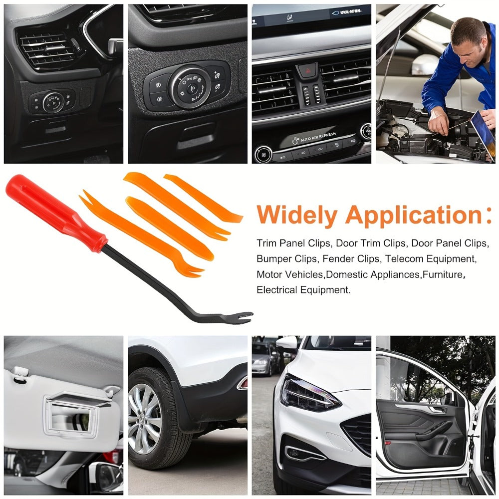 Car Retainer Clips Push Fasteners Kit Bumper Plastic Rivets Assortment for Auto Interior Exterior Trim Panel Body Clips - 113 to 928 Pcs