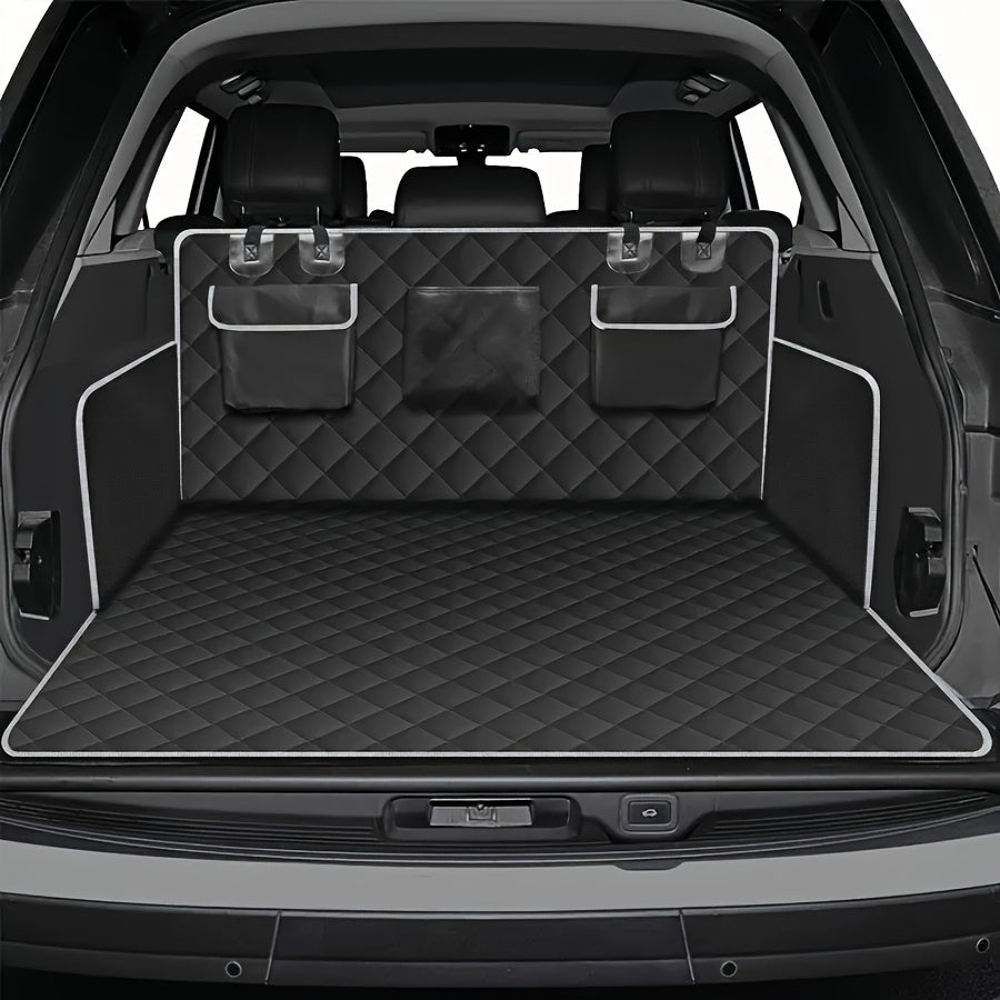 1pc Of Car Trunk Mat with Storage Bag, Anti Slip Bottom Pet Cargo Pad, Anti Slip Vehicle Trunk Protection Pad